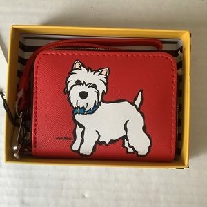 Marc Tetro Wallet Westie Red New